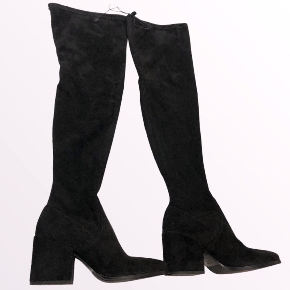 LIKE NEW! Vero Cuoio Thigh High Faux Suede Boots
